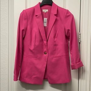 NWT Loft  Pink Blazer Size 6